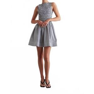 NEW JS71 marisol dress in black/white stripe